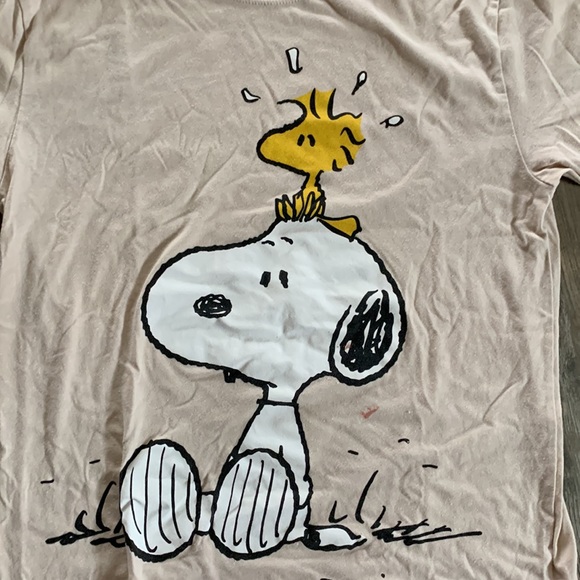 Oversized Snoopy Graphic Tee - Picture 2 of 3